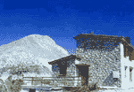 Schutzhütte des Bergsteigervereins